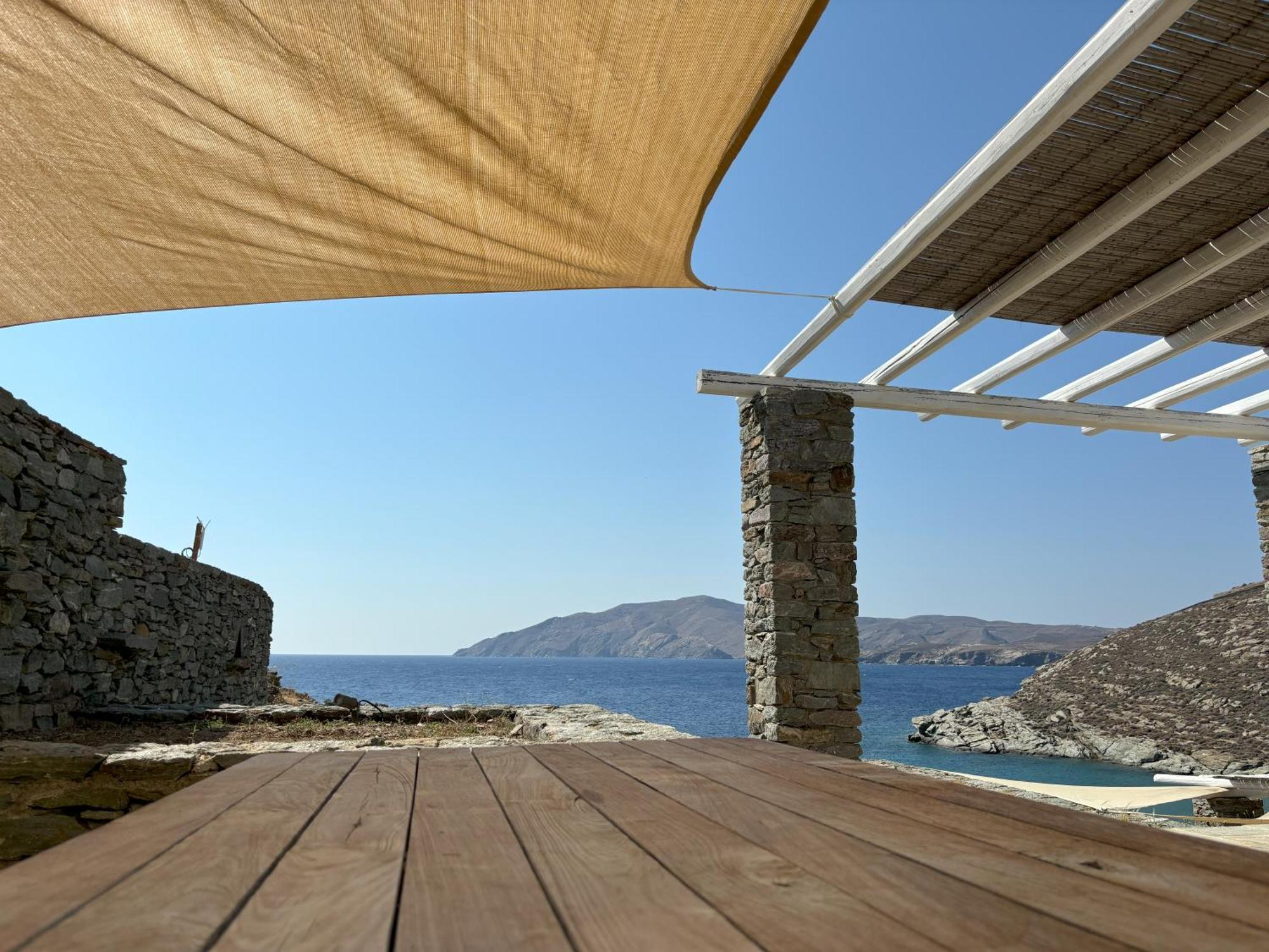 Almyra Yellow Villa Kíthnos Exterior photo